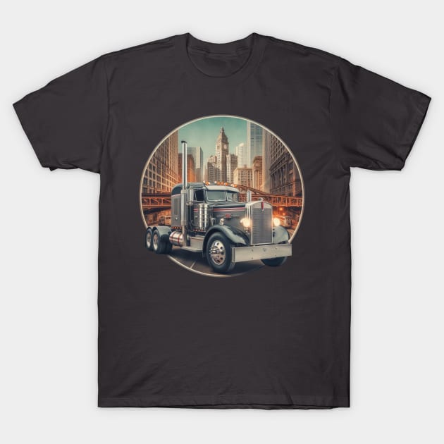 Classic Truck T-Shirt by Automotive_King